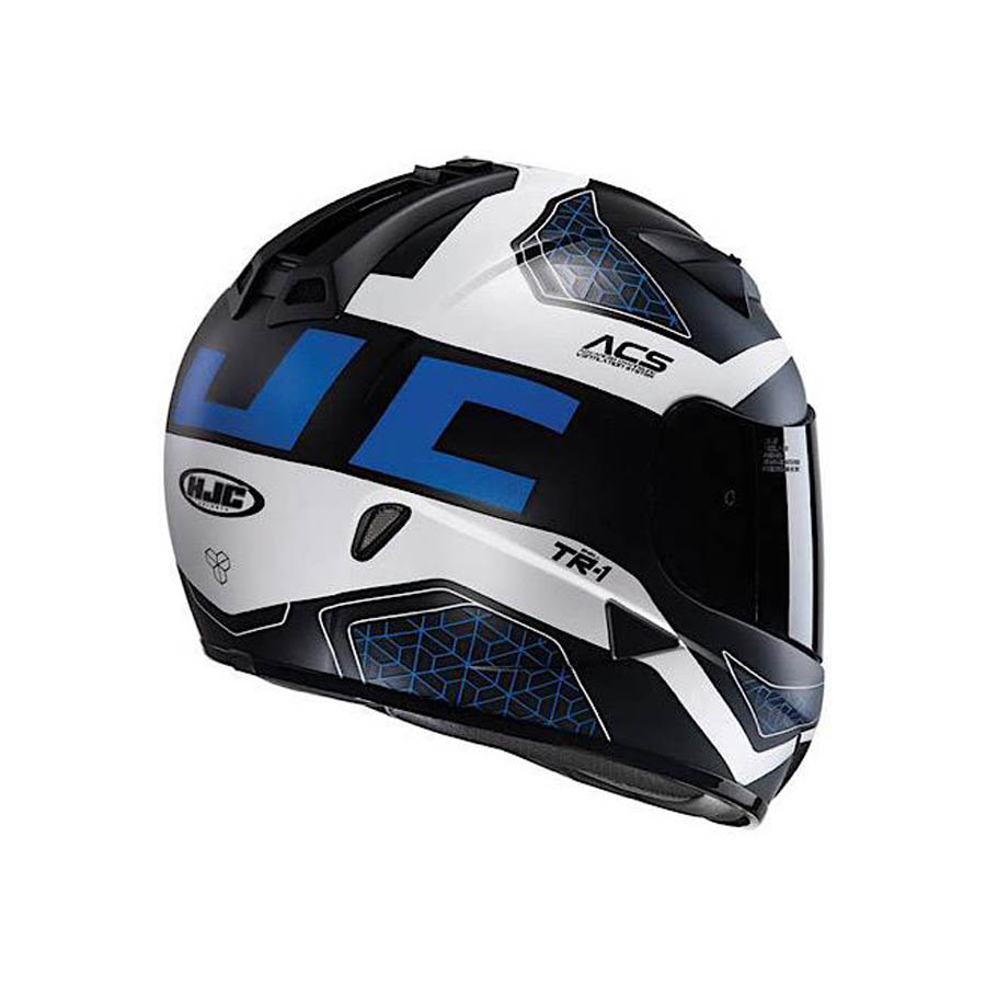 Casco integrale HJC tr-1 azzurro